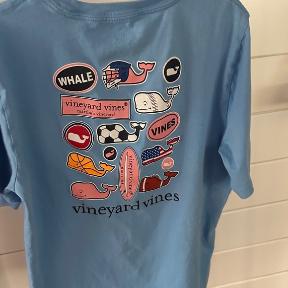 Set of 3 Boys Vineyard Vines Blue Graphic T-Shirts - Picture 6 of 9